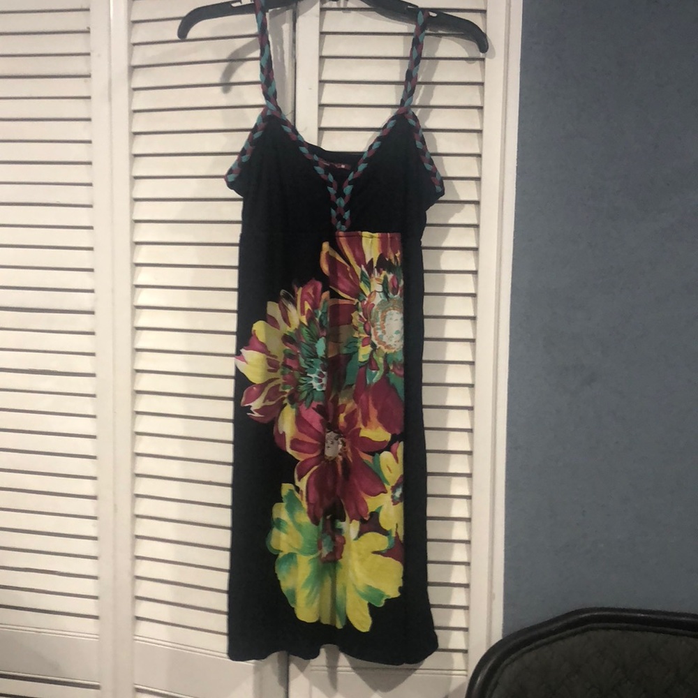 Dark blue goal dress